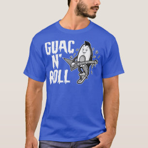 Camiseta Guac N Roll, Santa Guacamole, Engraçado Avocado Pa