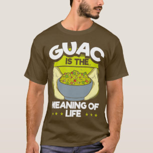 Camiseta Guac Significado Da Vida Avocado Lover