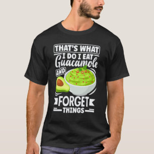 Camiseta Guacamole Abacate Comida Vegana Guac