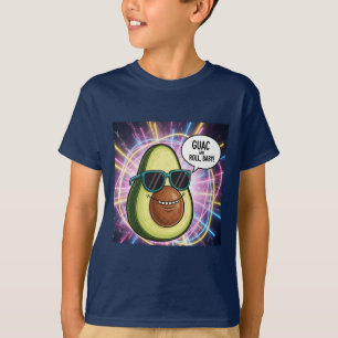 Camiseta Guacamole e Rock 'n' Roll, por Natasha Us
