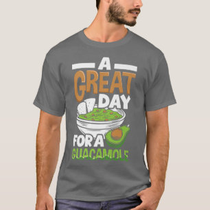 Camiseta Guacamole Excelente Dia Avocado Comida Vegan