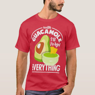 Camiseta Guacamole Funny Avocado Vegan Comida
