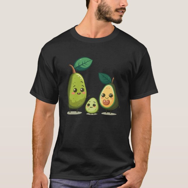 Camiseta Guacamole Mãe Avocado Vegetariana Vegan Mães Da (Frente)