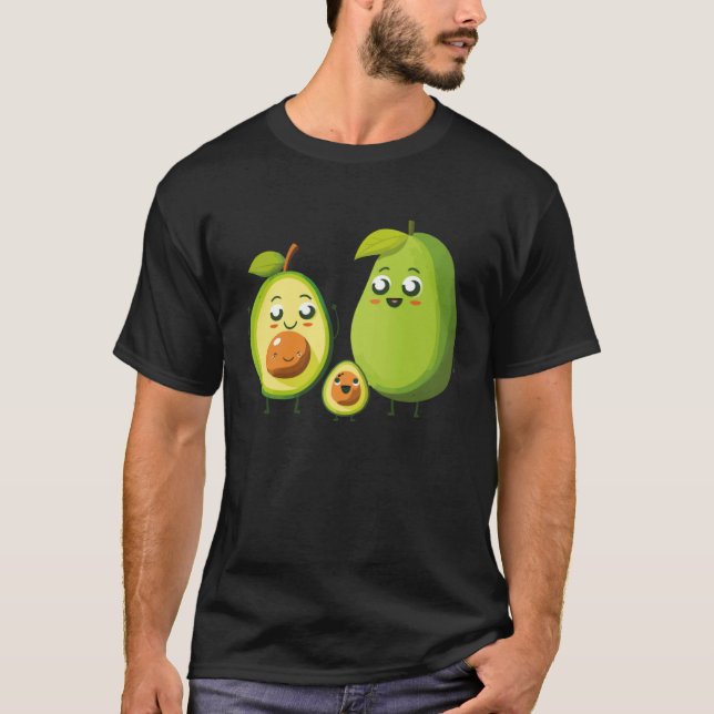 Camiseta Guacamole Mom Avocado  Vegetarian Vegan Mothers Da (Frente)
