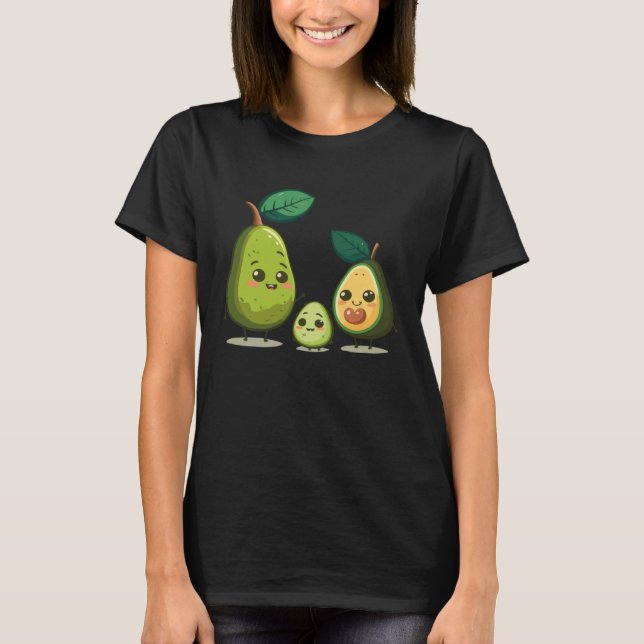 Camiseta Guacamole Mom Avocado  Vegetarian Vegan Mothers Da (Frente)