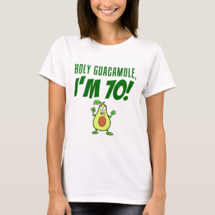Camiseta Guacamole santamente eu sou abacate de 70 desenhos