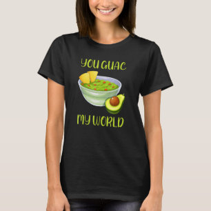 Camiseta Guacamole Você Guac Meu Mundo