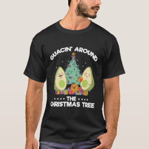 Camiseta Guacin' Em Torno Da Árvore Avocado Tropical Para C