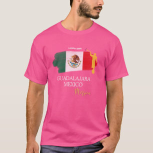 Camiseta Guadalajara México Mórmon Missão SUD Missionário M