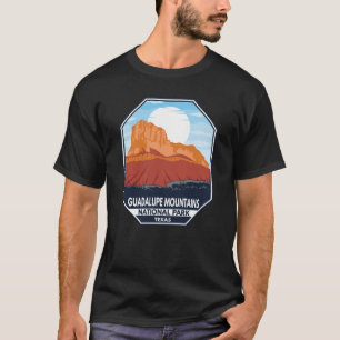 Camiseta Guadalupe Montanhas Parque Nacional El Capitan Ret