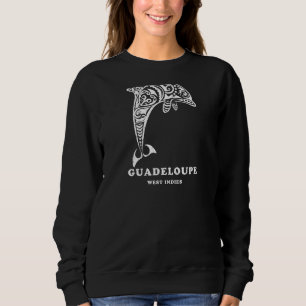 Camiseta Guadeloupe West Indies Tribal Dolphin Vac