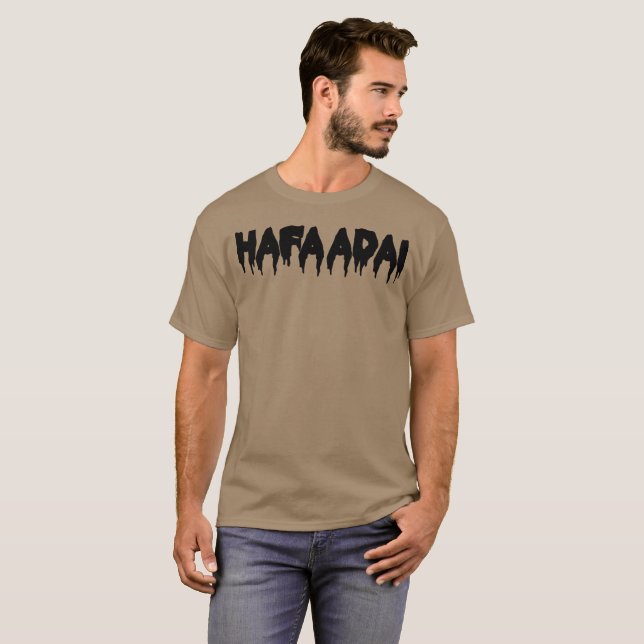 Camiseta GUAM FUNCIONA o gotejamento de 671 Hafa Adai (Frente Completa)