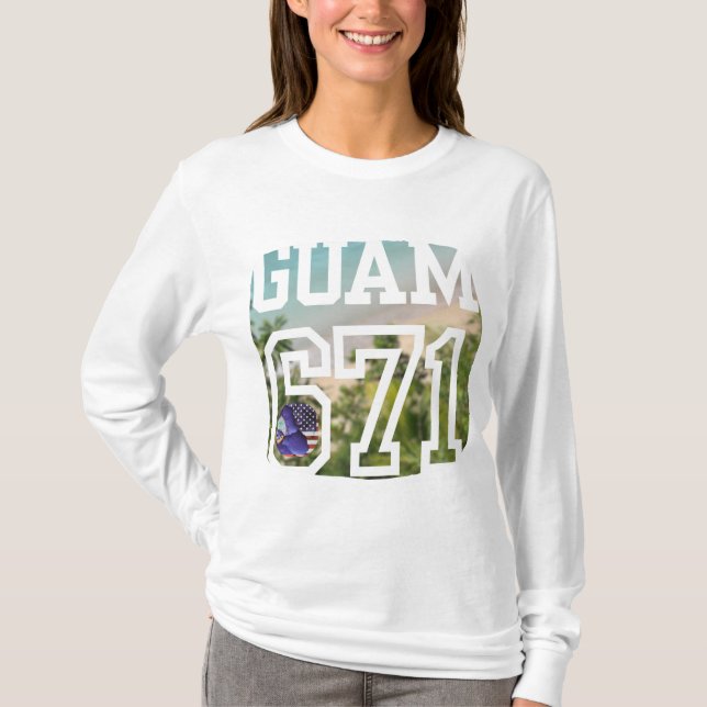 Camiseta Guam Guahan Sweatshirt (Frente)