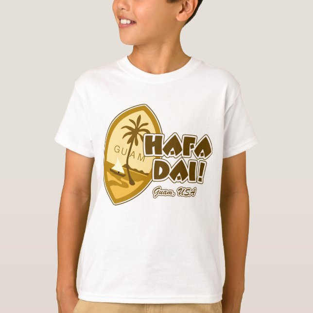 Camiseta Guam Hafa Dai (Frente)