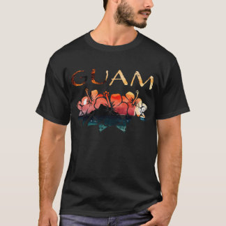 Camiseta Guam Hibiscus