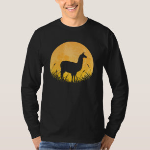 Camiseta Guanaco Easy Halloween Alpaca Camel Moon Co