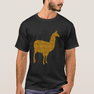 Camiseta Guanaco Para Mulher Alpaca Camel Llama