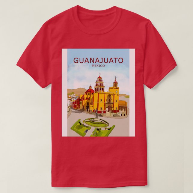 Camiseta Guanajuato 2 (Frente do Design)