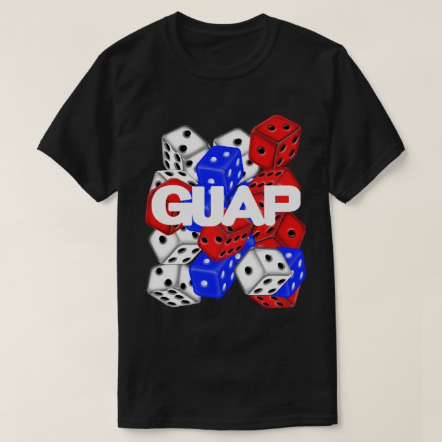 Camiseta Guap Dice Game (Frente do Design)