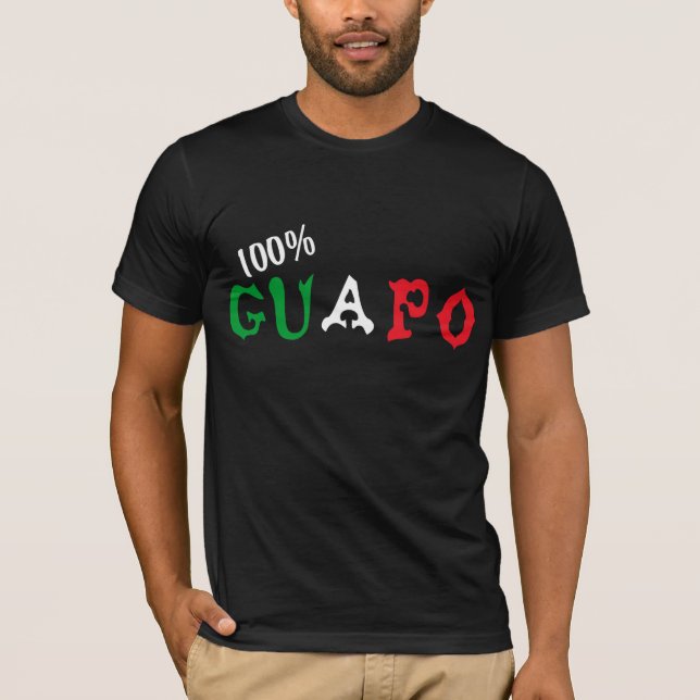 Camiseta Guapo 100% (Frente)