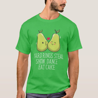 Camiseta Guard Rings Steal Show Dance Eat Cake Little Ring 