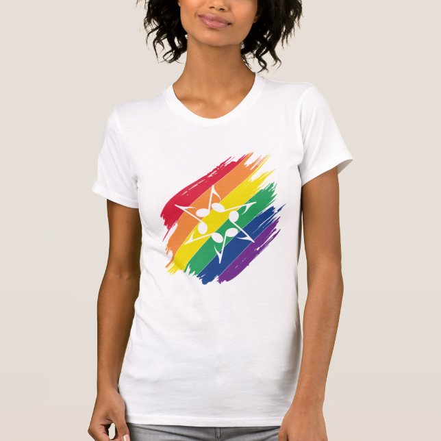 Camiseta Guarda a cores feminina (Frente)