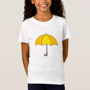 Camiseta Guarda-chuva Amarelo