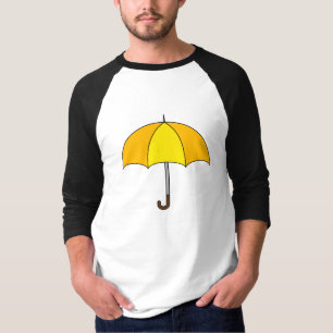 Camiseta Guarda-chuva Amarelo