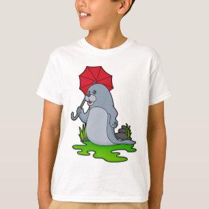 Camiseta Guarda-chuva com junção