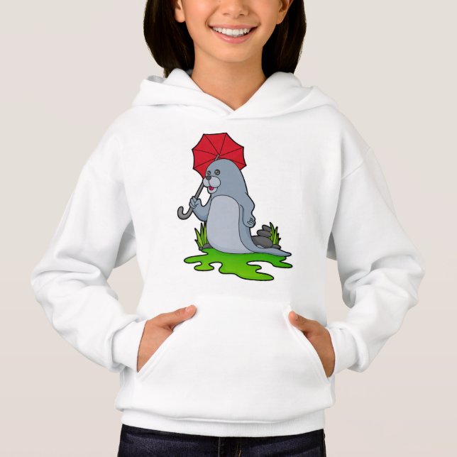 Camiseta Guarda-chuva com junção (Frente)