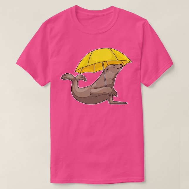 Camiseta Guarda-chuva com junção (Frente do Design)