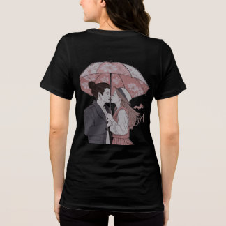 Camiseta Guarda-chuva de casal de K-drama elegante nome per