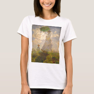 Camiseta Guarda-chuva de //do passeio do La de Claude Monet