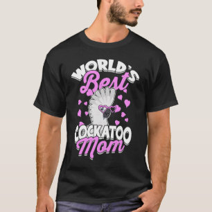 Camiseta Guarda-chuva de Melhor Mãe de Cacatua do Mundo Pap