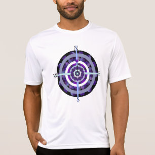 Camiseta Guarda-chuva e corações roxos .7
