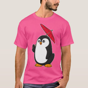 Camiseta Guarda-chuva Pinguim