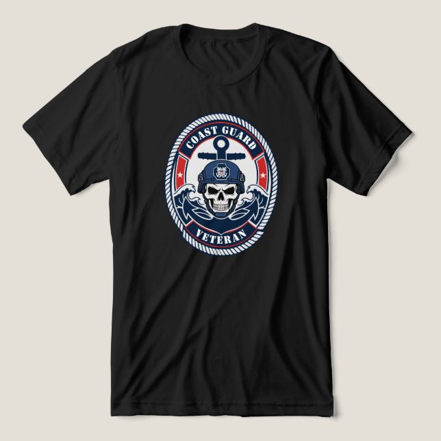 Camiseta Guarda Costeira  (Design frontal)