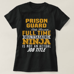 Camiseta Guarda da prisão