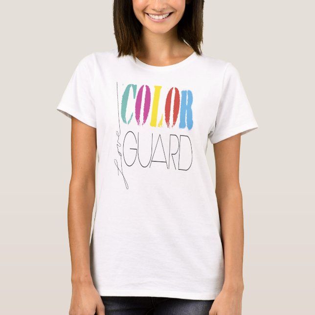 Camiseta Guarda de cores do amor com Guarda (Frente)