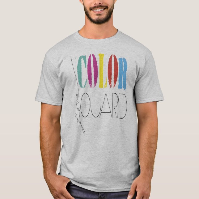 Camiseta Guarda de cores do amor com Guarda (Frente)