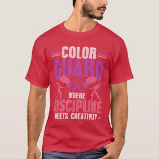 Camiseta Guarda de Cores Onde a Disciplina Encontra a Criat