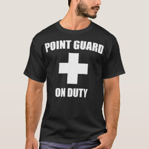 Camiseta Guarda de ponto no basquete de serviço