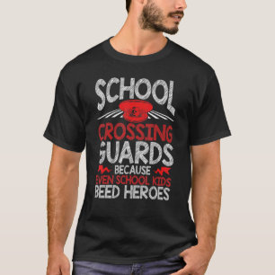 Camiseta Guarda de Travessia Escolar U2013  Segurança de Tr