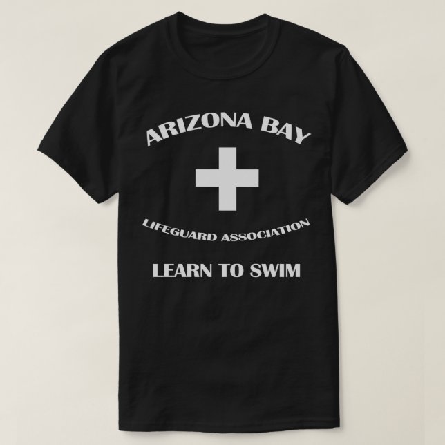 CAMISETA GUARDA DE VIDA DO COMPARTIMENTO DE ARIZONA APRENDE (Frente do Design)