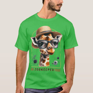 Camiseta Guarda Girafa Safari Zoológico