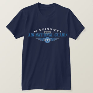 Camiseta Guarda Nacional do Mississippi Air