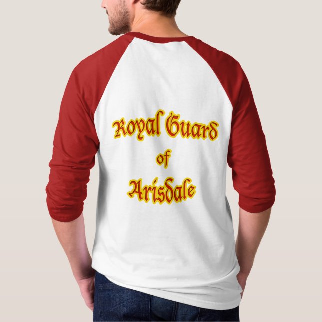 Camiseta Guarda Real de Arisdale (Verso)