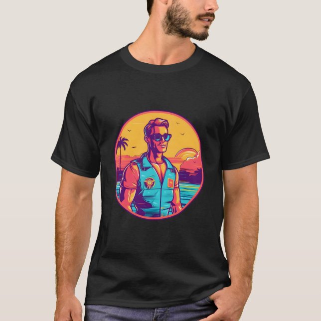 Camiseta Guarda-vidas Guarda-vidas (Frente)