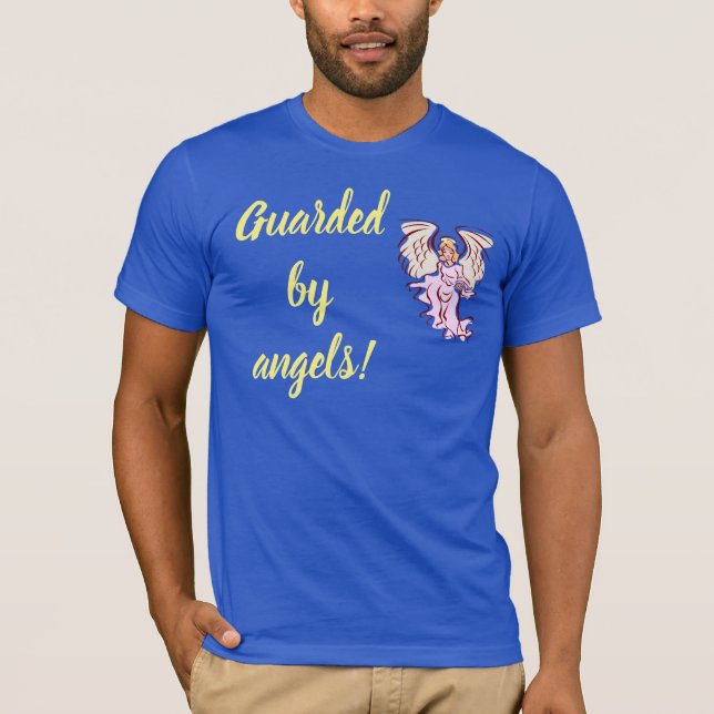 Camiseta Guardado por Anjos! (Frente)