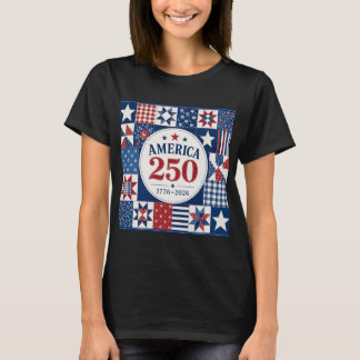 Camiseta Guardanapo Matelassê EUA 250